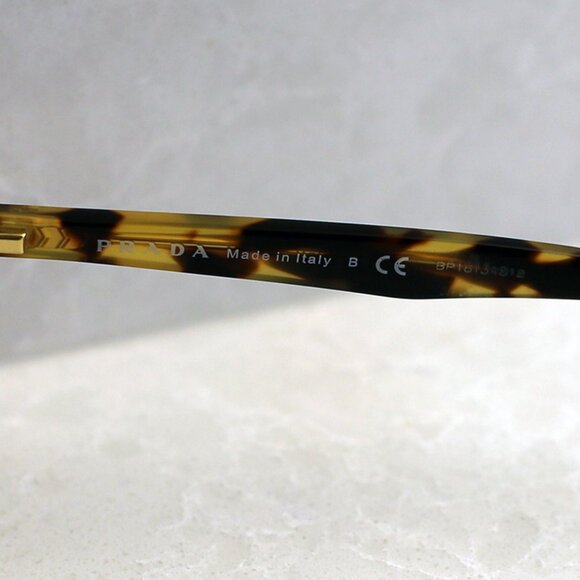 PRADA tortoise shell eyeglasses - frame only - Picture 4 of 6